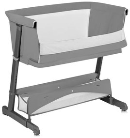 Lionelo - Otroška posteljica 5 v 1 THOMI PLUS Grey Concrete