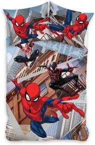 Carbotex Bavlnené obliečky 140x200 + 70x90 cm - Spiderman Pavúčia sila