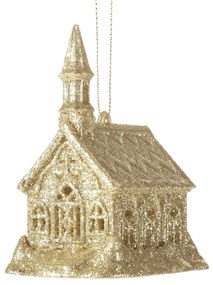 VIANOČNÁ DEKORÁCIA GOLD SADA 6KS 8X10 CM ZLATÁ