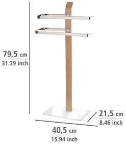 Držiak uterákov WENKO SAMONA NATURE 40,5 x 79,5 x 21,5 cm