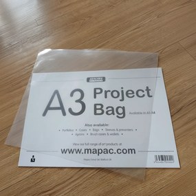 MAPAC EURO obaly na výkresy, obrazy a dokumentáciu - 10ks A3