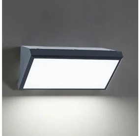 Brilagi - Vonkajšie nástenné svietidlo TRIANGLE 1xE27/60W/230V antracit IP65 BG1023