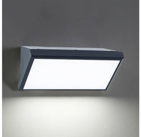 Brilagi - Vonkajšie nástenné svietidlo TRIANGLE 1xE27/60W/230V antracit IP65 BG1023