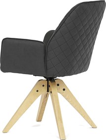Jedálenské kreslo HC-539 BK3 Farba: Čierna
