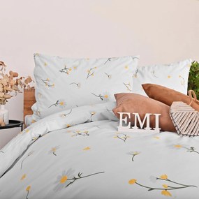 Obliečky krepové Sedmokrásky EMI: Štandardný set jednolôžko obsahuje 1x 140x200 + 1x 70x90