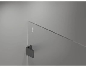 Mexen Lunar sprchová stena ľavá 110 x 200 cm, 8mm číre sklo, grafitová, 830-110-000-95-00-L