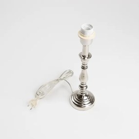 Brilagi - Stolová lampa CERIA 1xE27/60W/230V priemer 25 cm lesklý chróm/biela