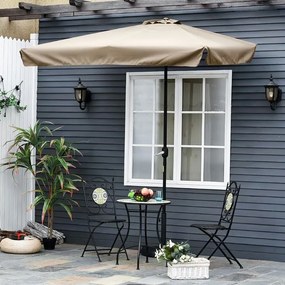 Zahradní slunečník DELISSA 200x140 cm béžový