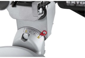 EXTOL INDUSTRIAL Pokosová AKU píla s posuvom, Share20V, bezuhlíkový motor, 1x2Ah Li-ion, nabíjačka 8791826