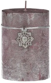 Vianočná sviečka, fialová, 290 g