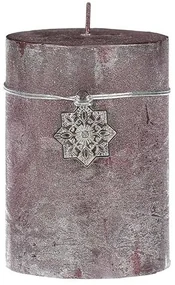Vianočná sviečka, fialová, 290 g
