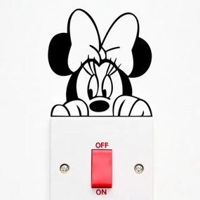 Minnie - nálepka nad vypínač