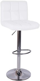 Barová stolička Arako, biele