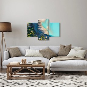 Obraz - Pohľad na jazero (90x60 cm)