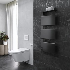 Mereo Mereo, WC s integrovaným elektronickým bidetom, RIMLESS, 592x380x430 mm, keramické, so sedátkom, MER-VSD110S2
