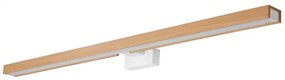 Brilagi-LED Kúpeľňové osvetlenie zrkadla WOODY MIRROR LED/15W/230V IP44 dub/biela