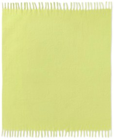 Deka, cca 130 x 150 cm, žltá