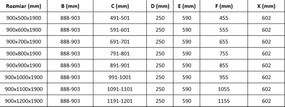 Mexen ROMA sprchovací kút 90x70cm, 6mm sklo, chrómový profil-číre sklo, 854-090-070-01-00