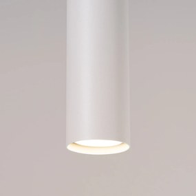 Závesné svietidlo Lagos, 2x biele kovové tienidlo, o