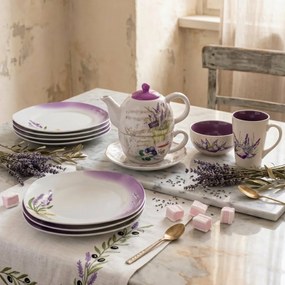 Banquet Lavender 18-dielna jedálenská súprava