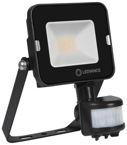 LED reflektor 10W 900lm 3000K IP65 čierny so senzorom pohybu a súmraku LEDVANCE COMPACT V