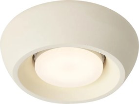 Moderná okrúhla béžová stropná lampa - Concerto