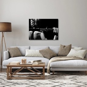 Obraz - Žena s mečom (70x50 cm)