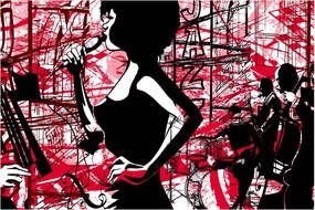 Obraz - Jazz (90x60 cm)
