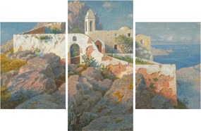 Obraz - William Stanley Haseltine, Santa Maria a Cetrella, Anacapri, reprodukcia (90x60 cm)