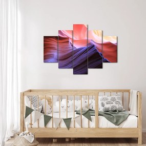 Obraz - farebný piesok (150x105 cm)