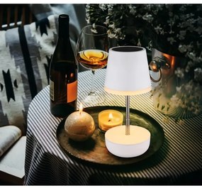 Globo 36638W - LED Solárna lampa 10xLED/0,06W/3V IP44 biela