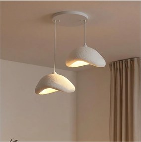 Brilagi - Závesný luster na lanku WABI SABI 2xE27/40W/230V pr. 74 cm biela