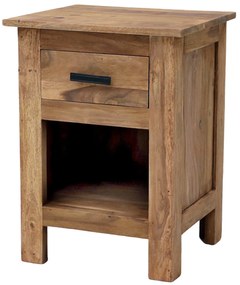 furniture-nabytek.cz - Nočný stolík drevený z palisandra 45x40x60