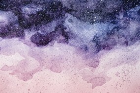 Samolepiaca tapeta abstrakcia nočnej oblohy - 150x270
