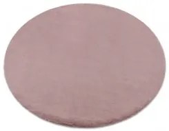 styldomova Ružový koberec BUNNY kruh