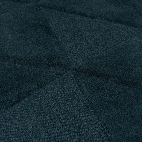 Zelenomodrý ručne tkaný vlnený koberec 160x230 cm Shard Teal – Flair Rugs