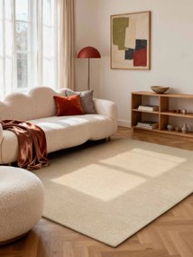 ELLE Decoration, Kusový koberec Puristic Knots 106319 Light Beige z kolekcie Elle, 160x230, béžová, obývacia izba