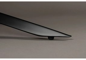 Biele zamatové kreslo Vince – Dutchbone