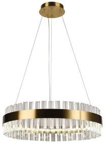 Brilagi - LED Stmievateľný krištáľový luster na lanku HALO LED/40W/230V + DO