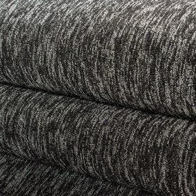 Ayyildiz, Kusový koberec Nizza 1800 anthrazit, 80x150, šedá, chodba / predsieň