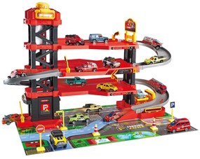 Hračkárska požiarna stanica s garážou