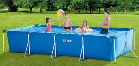 INTEX SMALL FRAME POOLS Bazén 450 x 220 x 84 cm s kartušovou filtráciou 28274