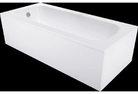 Mexen Vega vaňa obdĺžniková 140 x 70 cm s obkladom, biela - 55011407000X