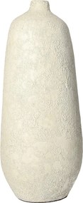 Váza Oresti 20x43cm krémová