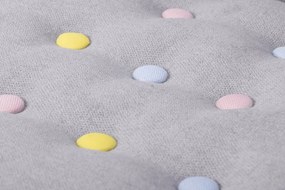 Detské kreslo Color candy 17 cm Biela