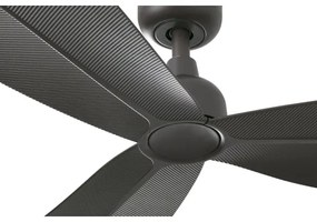 FARO 34301 - Stropný ventilátor PALMA hnedá pr. 129 cm IP44 + diaľkové ovládanie