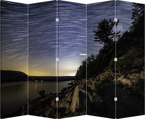 Paraván - Obloha pri západe slnka (210x170 cm)