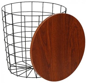 PreHouse Konferenčný stolík s imitáciou dreva - 39 cm