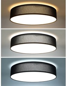 Solight WO8014 - LED Stm. strop. svietidlo PENLEY LED/48W/230V+DO pr.40 cm čierna