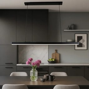 Brilagi - Závesný LED luster na lanku AXIS LED/30W/230V 120 cm čierny